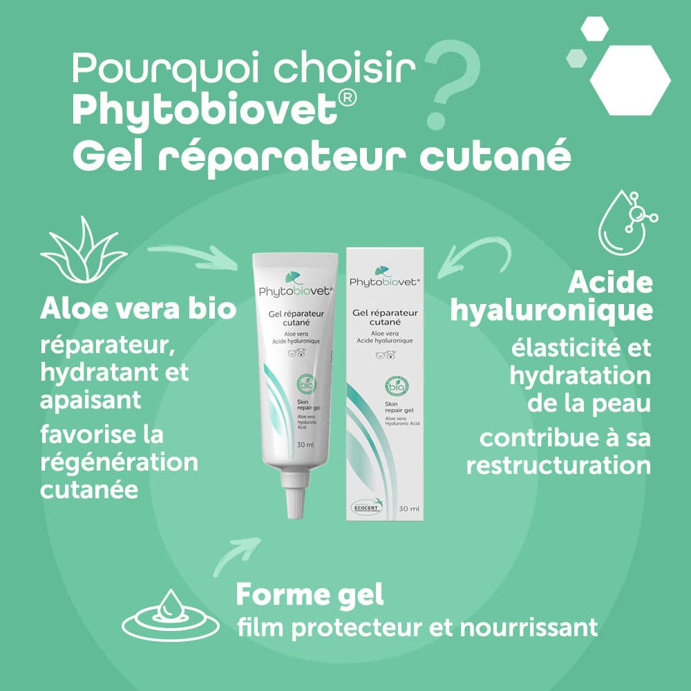 Phytobiovet® Gel réparateur cutané