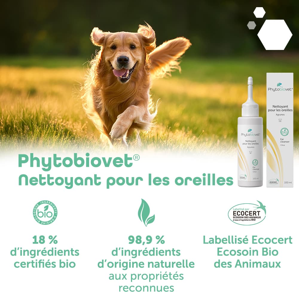 Phytobiovet® Nettoyant pour les oreilles