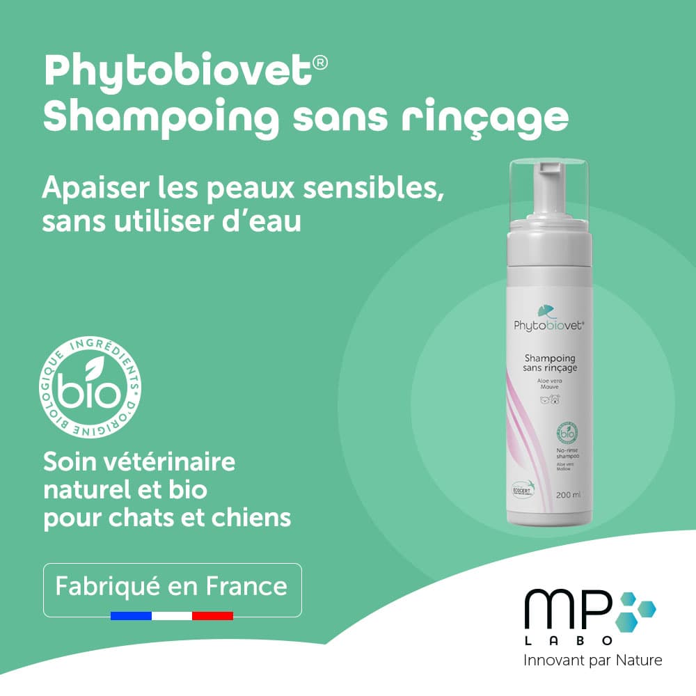 Phytobiovet® Shampoing sans rinçage