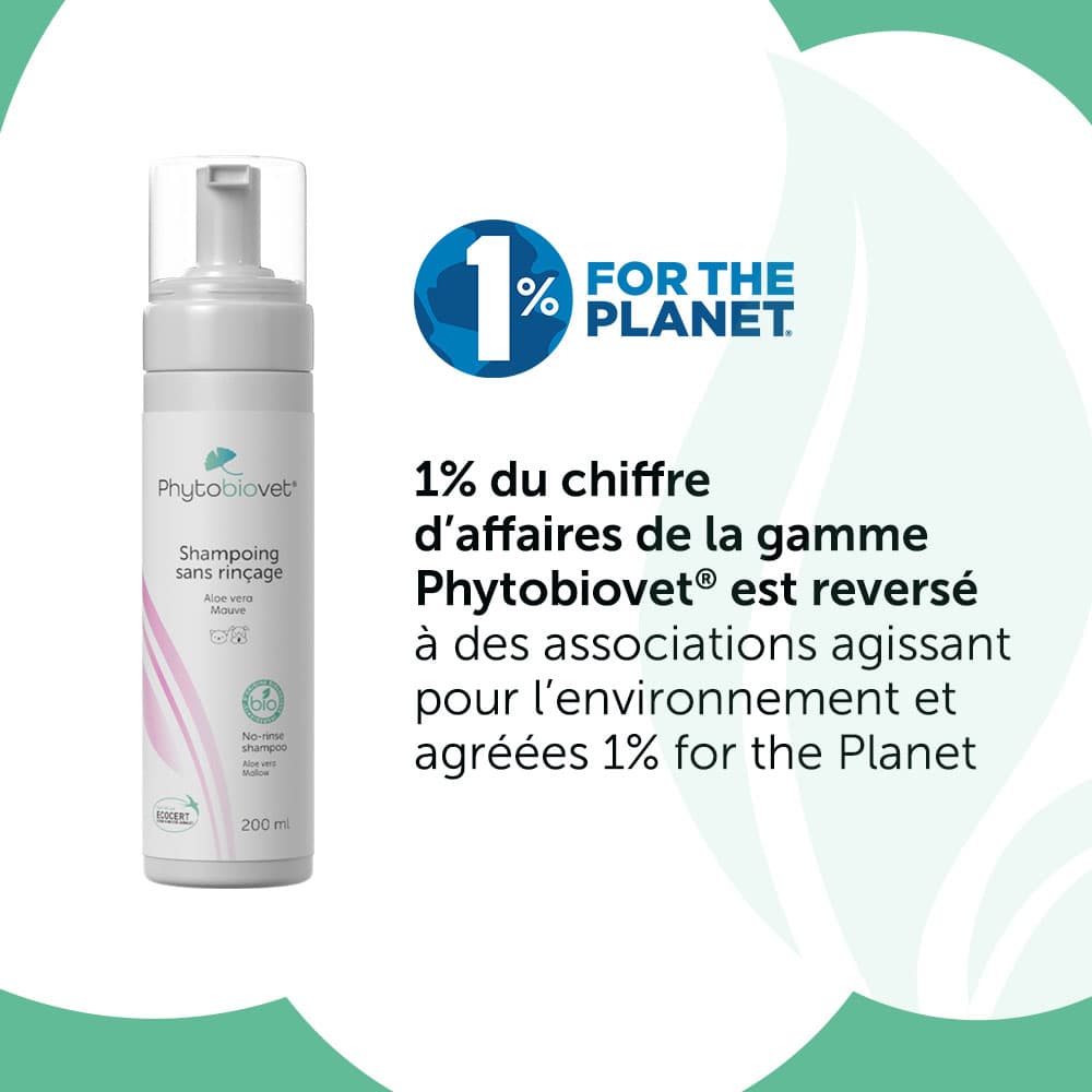 Phytobiovet® Shampoing sans rinçage